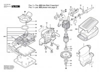 Bosch 3 601 B97 008 GSS 140 A Orbital Sander Spare Parts